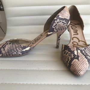 Sam Edelman pointy toe pumps, 10